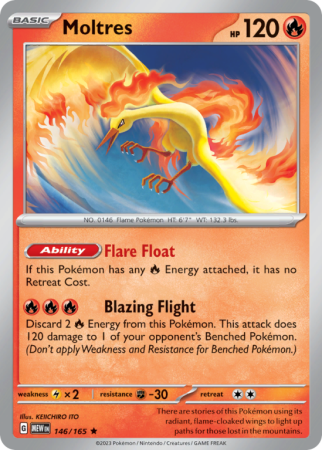 Moltres 146/165 Scarlet & Violet 151