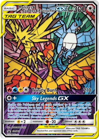 Moltres & Zapdos & Articuno-GX SM210/156