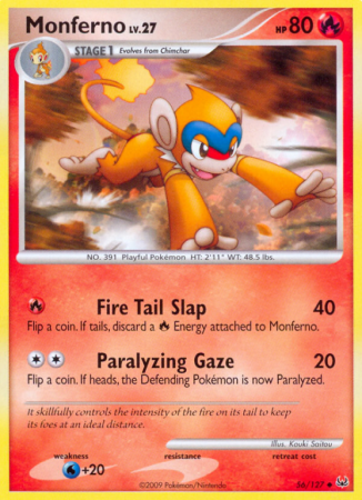 Monferno 56/127 Platinum Platinum