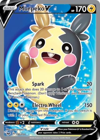 Morpeko V 190/202 Sword & Shield Sword & Shield