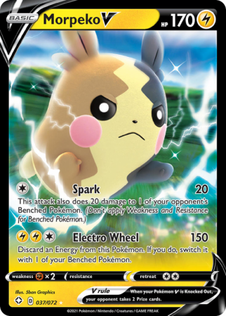 Morpeko V 37/72 Sword & Shield Shining Fates