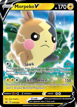 Morpeko V 79/202 Sword & Shield Sword & Shield