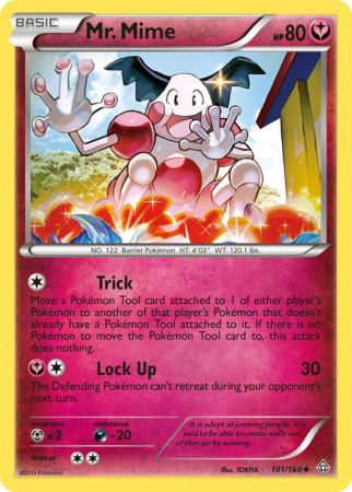 Mr. Mime 101/160 XY Primal Clash