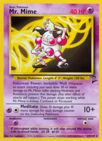 Mr. Mime 27/130