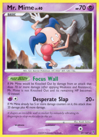 Mr. Mime 37/147 Platinum Supreme Victors