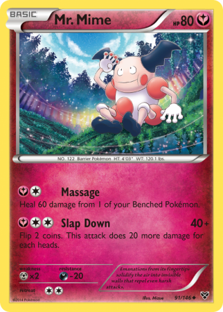 Mr. Mime 91/146 XY XY