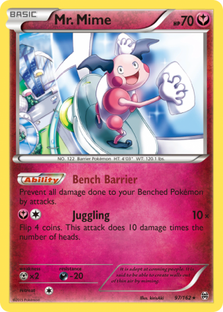 Mr. Mime 97/162 XY BREAKthrough