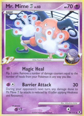 Mr. Mime E4 28/111 Platinum Rising Rivals