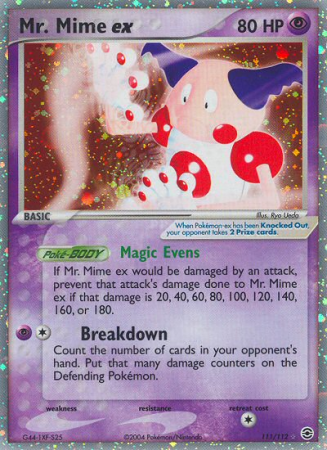 Mr. Mime ex 111/112
