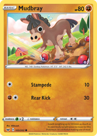 Mudbray 105/202 Sword & Shield Sword & Shield