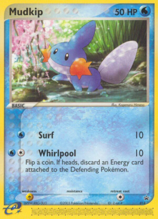 Mudkip 18/40 NP Nintendo Black Star Promos