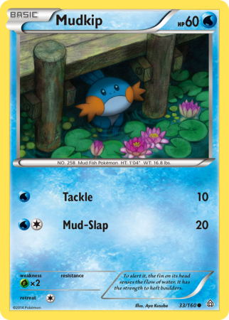 Mudkip 33/160 XY Primal Clash