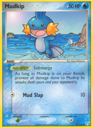 Mudkip 57/100 EX Crystal Guardians