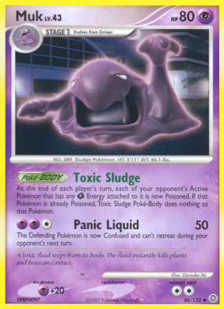 Muk 56/132 Diamond & Pearl Secret Wonders