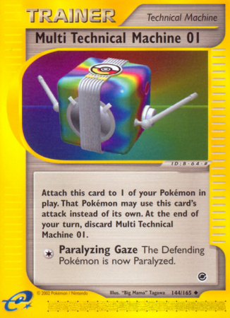 Multi Technical Machine 01 144/165 E-Card Expedition Base Set