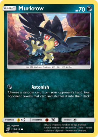 Murkrow 128/236 Sun & Moon Unified Minds