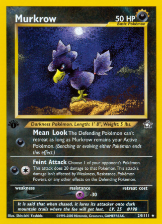 Murkrow 24/111 Neo Neo Genesis