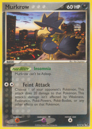 Murkrow 8/17 POP POP Series 1