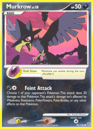 Murkrow 95/132 Diamond & Pearl Secret Wonders