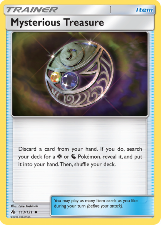 Mysterious Treasure 113/131 Sun & Moon Forbidden Light