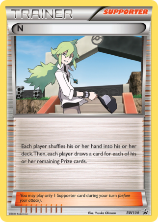 N BW100/101 Black & White BW Black Star Promos