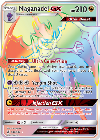 Naganadel-GX 249/236 Sun & Moon Unified Minds