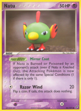 Natu 66/107 EX Deoxys