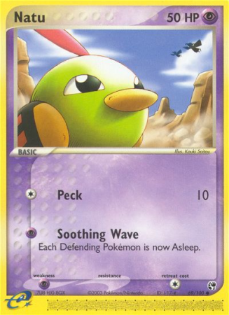 Natu 69/100 EX Sandstorm