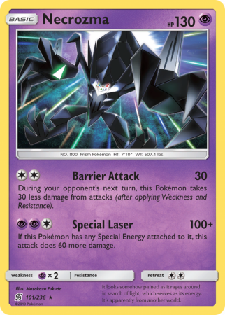 Necrozma 101/236 Sun & Moon Unified Minds