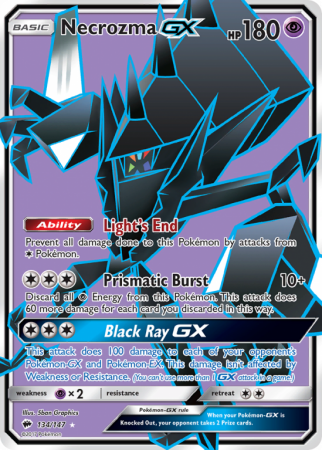 Necrozma-GX 134/147 Sun & Moon Burning Shadows