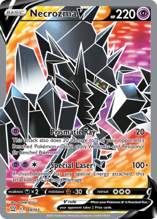 Necrozma V 149/163 Sword & Shield Battle Styles