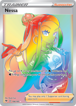 Nessa 196/185 Sword & Shield Vivid Voltage