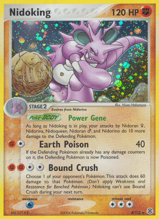 Nidoking 8/112 EX FireRed & LeafGreen