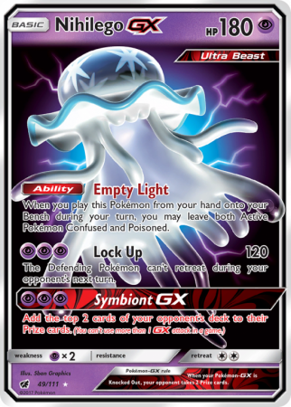 Nihilego-GX 49/111 Sun & Moon Crimson Invasion