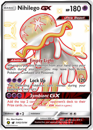 Nihilego-GX SV62/94 Sun & Moon Shiny Vault