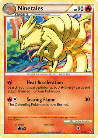 Ninetales 20/95 HeartGold & SoulSilver HS—Unleashed