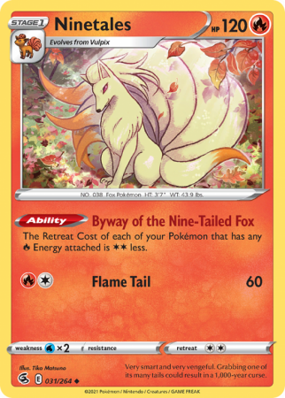 Ninetales 31/264