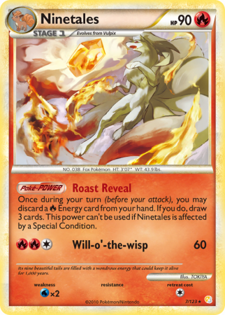 Ninetales 7/123 HeartGold & SoulSilver HeartGold & SoulSilver