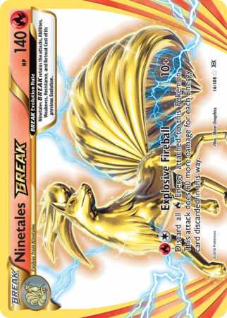Ninetales BREAK 16/108 XY Evolutions