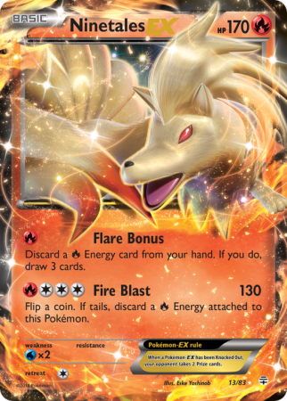 Ninetales-EX 13/115 XY Generations