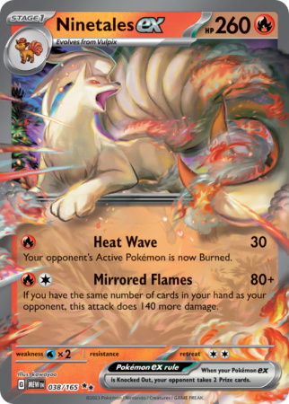 Ninetales ex 38/165