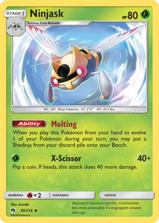Ninjask 30/214