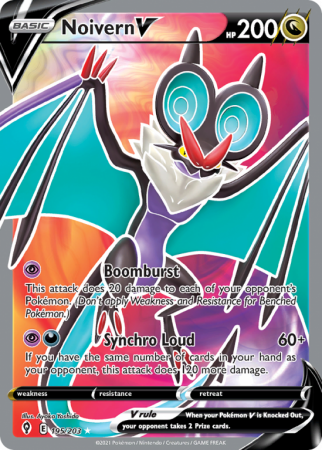 Noivern V 195/203 Sword & Shield Evolving Skies