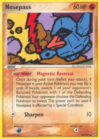Nosepass 42/107 EX Deoxys