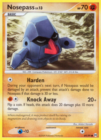 Nosepass 69/99 Platinum Arceus