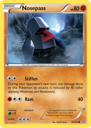 Nosepass 78/160 XY Primal Clash