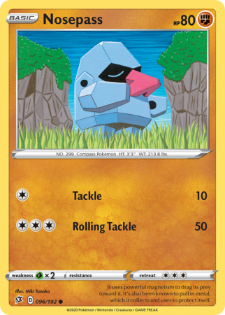 Nosepass 96/192 Sword & Shield Rebel Clash
