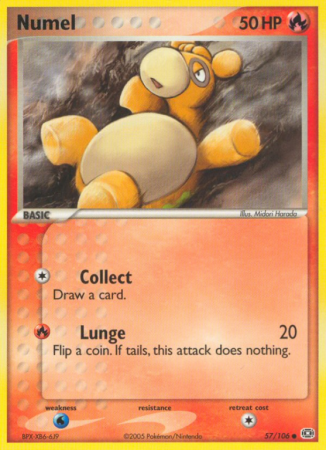 Numel 57/106 EX Emerald