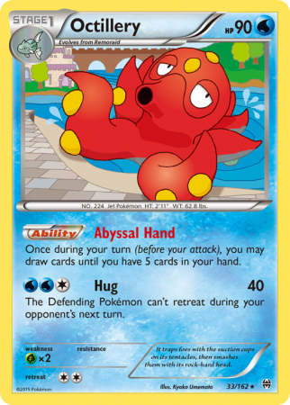 Octillery 33/162 XY BREAKthrough