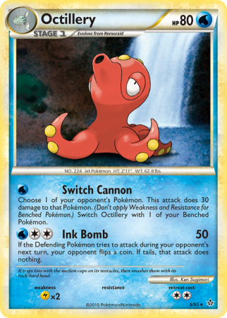 Octillery 6/95 HeartGold & SoulSilver HS—Unleashed